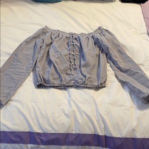 Aeropostale off the shoulder top